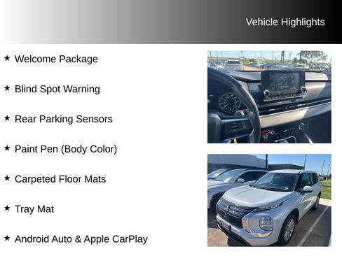Used 2024 Mitsubishi Outlander ES FWD image 9