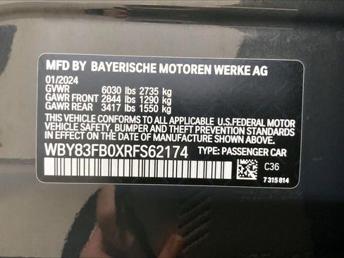 Used 2024 BMW i4 xDrive40i w/ M Sport Package AWD/4WD image 36