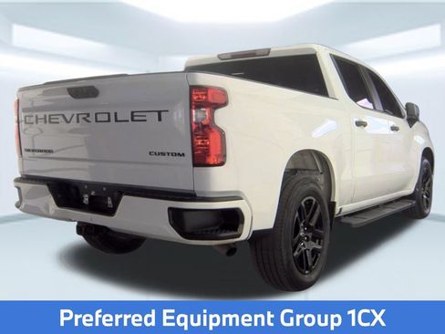 Used 2023 Chevrolet Silverado 1500 Custom w/ LPO, Dark Essentials Package RWD image 2