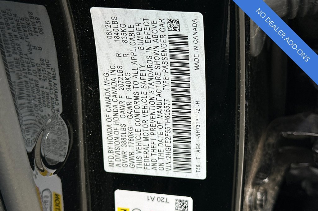 Certified 2026 Honda Civic Sport image 32