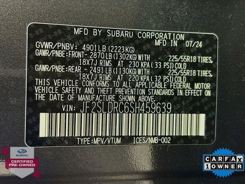 Certified 2025 Subaru Forester Limited w/ Popular Package #1 image 33