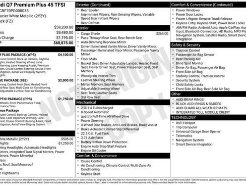 Used 2023 Audi Q7 2.0T Premium Plus w/ Premium Plus Package image 44