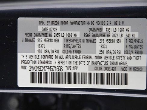 Certified 2023 MAZDA CX-30 AWD 2.5 S w/ Preferred Package image 21