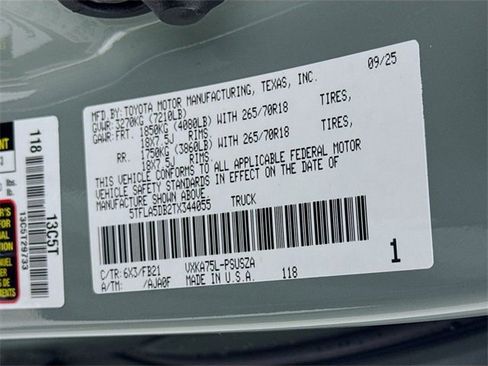 New 2026 Toyota Tundra SR5 image 30