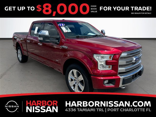 Used 2016 Ford F150 Platinum w/ Equipment Group 701A Luxury AWD/4WD image 1