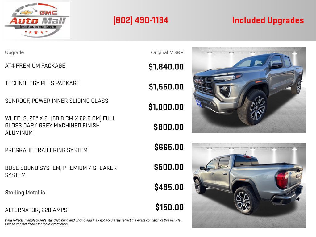 Used 2024 GMC Canyon AT4 w/ AT4 Premium Package AWD/4WD image 4