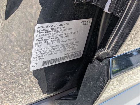 Certified 2025 Audi Q3 2.0T Premium w/ Convenience Package AWD/4WD image 30