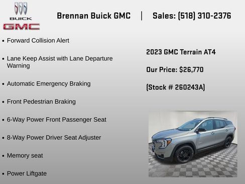 Certified 2023 GMC Terrain AT4 AWD/4WD image 6