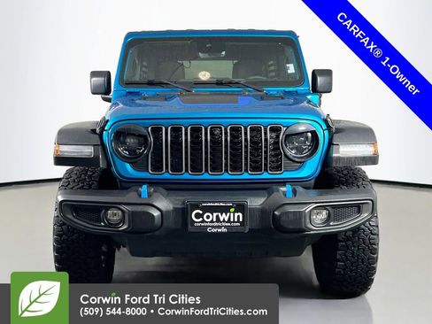 Used 2024 Jeep Wrangler Unlimited Rubicon 4xe w/ Technology Group image 4