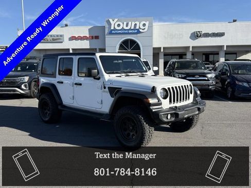 Used 2020 Jeep Wrangler Unlimited Sport image 1