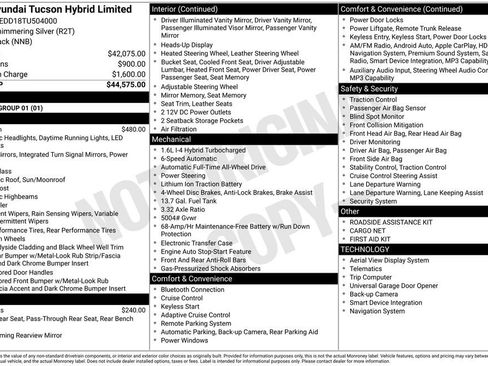 New 2026 Hyundai Tucson Limited AWD/4WD image 23