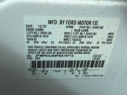 Used 2023 Ford Edge SEL w/ Convenience Package AWD/4WD image 39