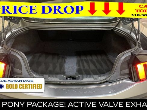 Certified 2025 Ford Mustang GT Premium w/ Mustang Nite Pony Package RWD image 17