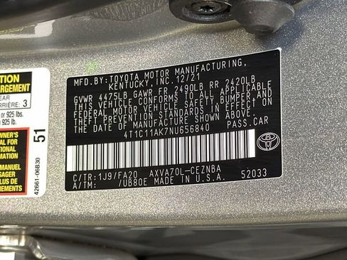 Used 2022 Toyota Camry LE image 32