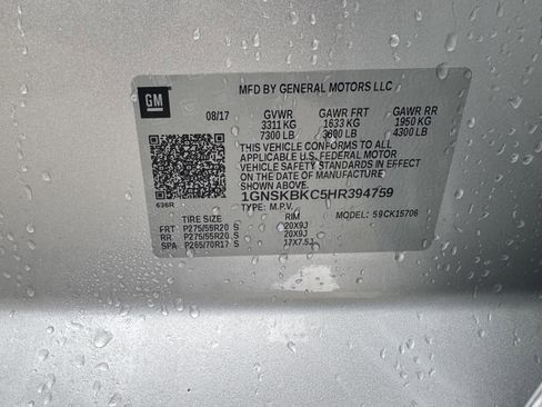 Used 2017 Chevrolet Tahoe LT w/ LT Signature Package image 33