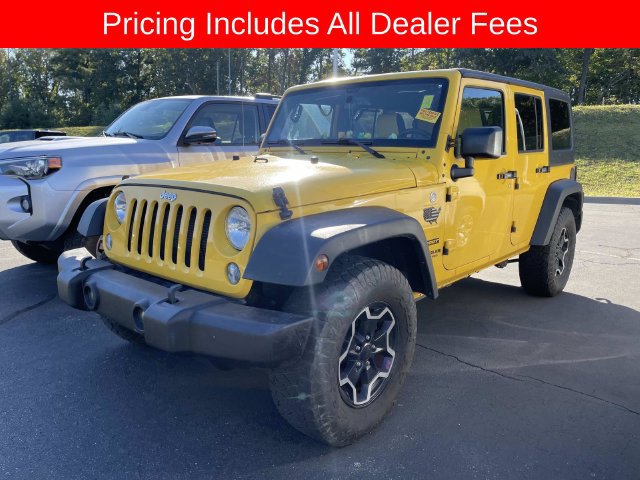 Used 2015 Jeep Wrangler Unlimited Sport w/ Quick Order Package 24S AWD/4WD image 1