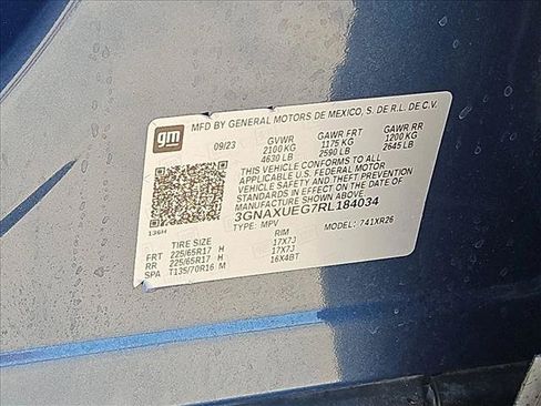 Certified 2024 Chevrolet Equinox LT AWD/4WD image 23