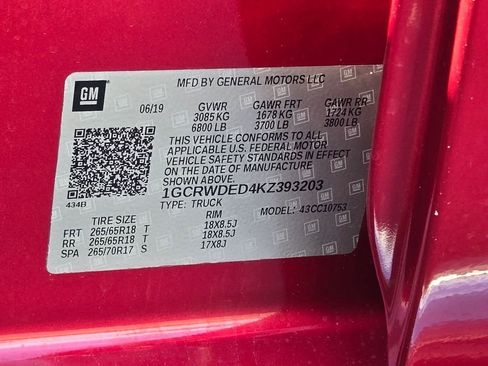 Used 2019 Chevrolet Silverado 1500 RST w/ All-Star Edition image 21