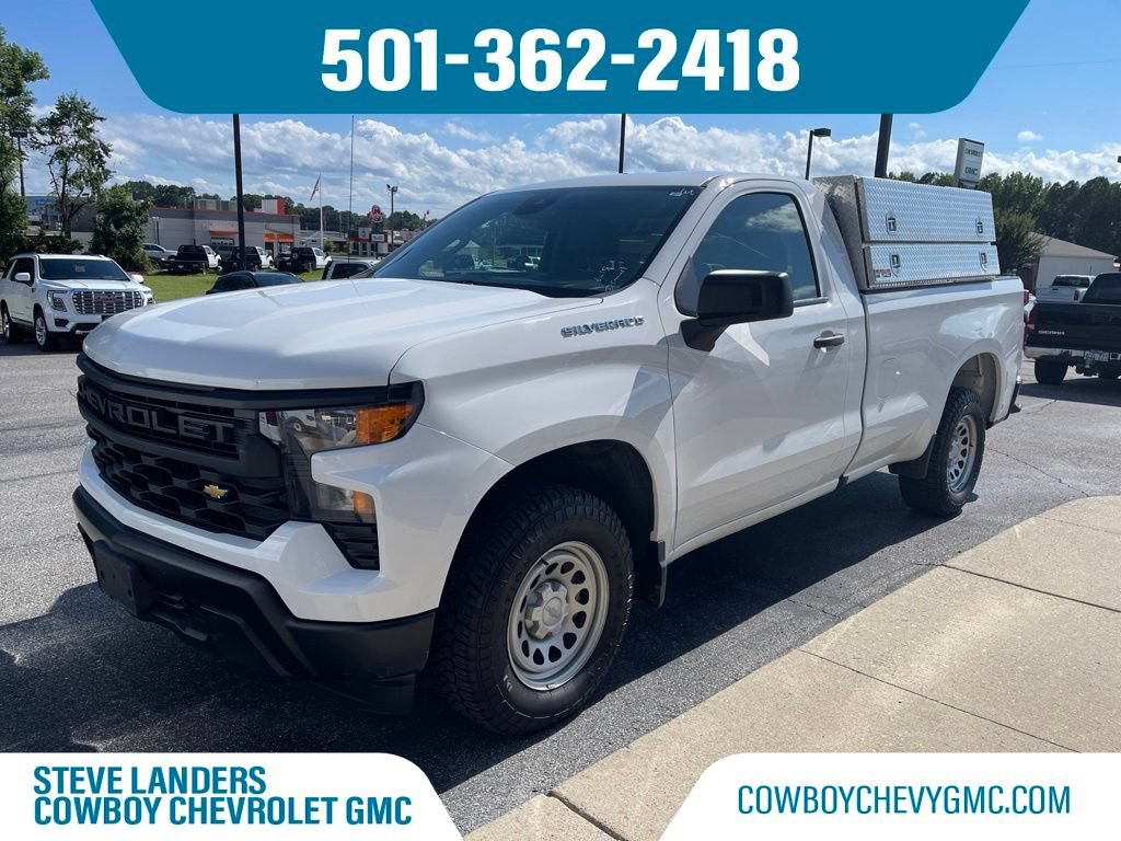 Used 2023 Chevrolet Silverado 1500 W/T w/ WT Value Package RWD image 1