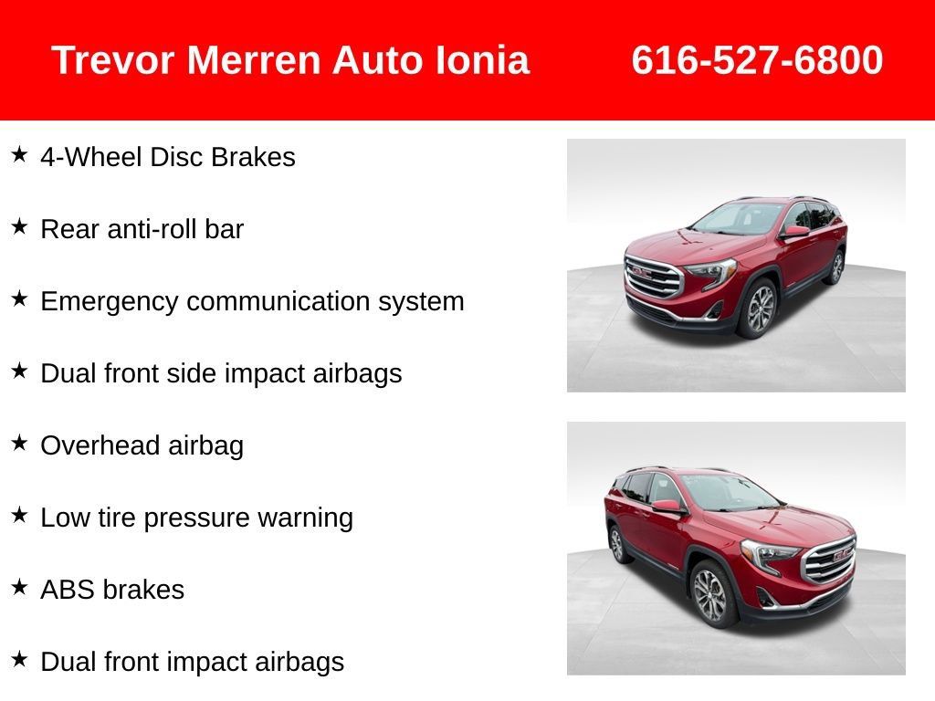 Used 2019 GMC Terrain SLT w/ Driver Alert Package I AWD/4WD image 37