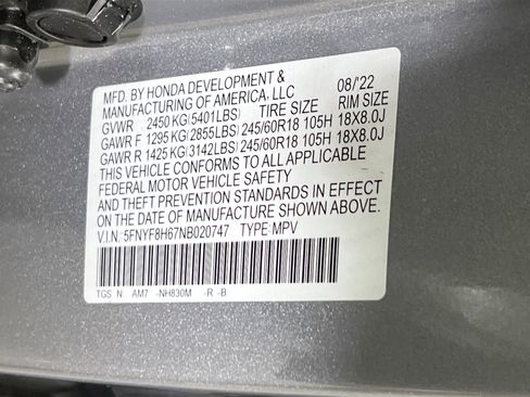 Used 2022 Honda Passport TrailSport image 32