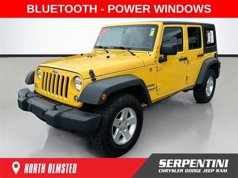 Used 2015 Jeep Wrangler Unlimited Sport w/ Quick Order Package 24S AWD/4WD image 1