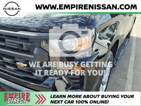 Used 2023 Chevrolet Silverado 1500 Custom w/ LPO, Dark Essentials Package RWD image 2