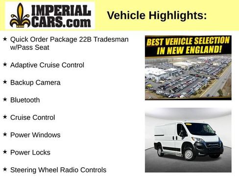 Used 2025 RAM ProMaster 2500 w/ U-Haul Equipment Group FWD image 8