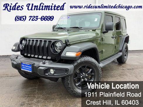 Used 2021 Jeep Wrangler Willys image 3
