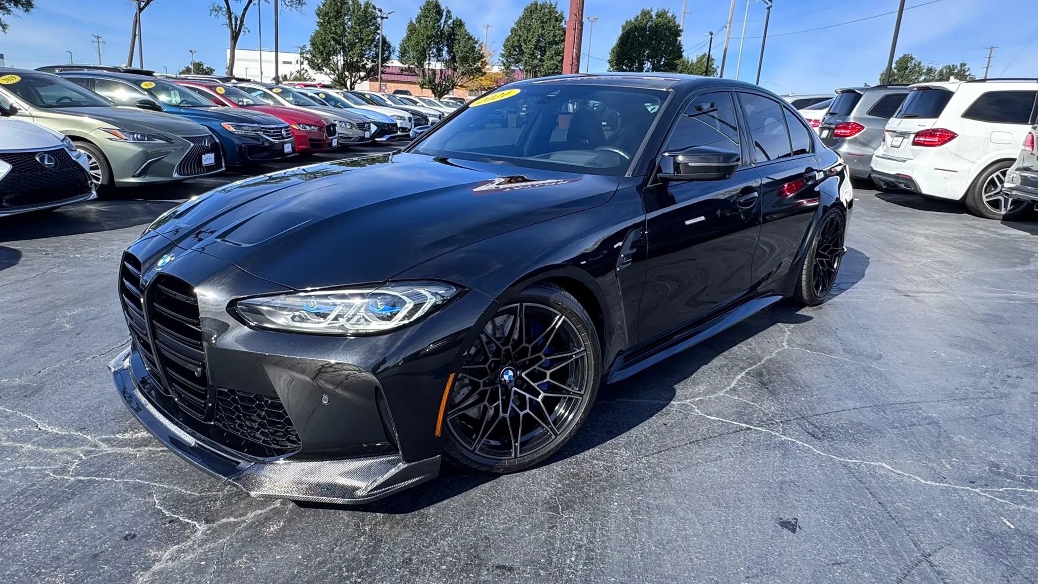 Used 2021 BMW M3 Competition w/ Executive Package RWD image 6