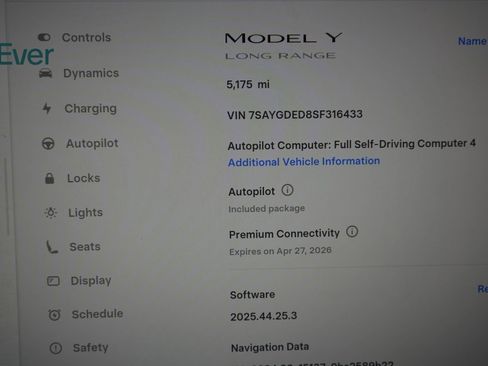 Used 2025 Tesla Model Y Long Range RWD image 7