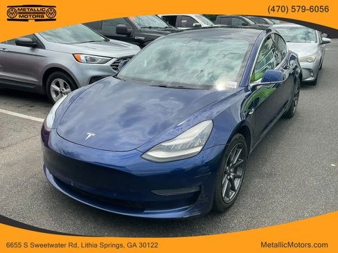 Used 2019 Tesla Model 3 Long Range AWD/4WD image 1
