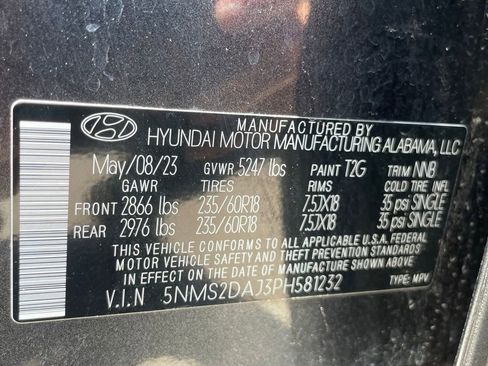 Used 2023 Hyundai Santa Fe SEL AWD/4WD image 29