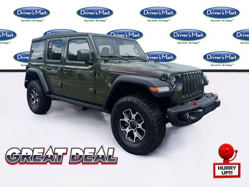 Used 2022 Jeep Wrangler Unlimited Rubicon w/ Steel Bumper Group image 1