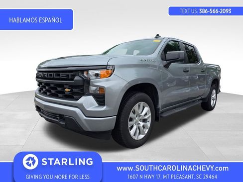 Used 2024 Chevrolet Silverado 1500 Custom AWD/4WD image 1