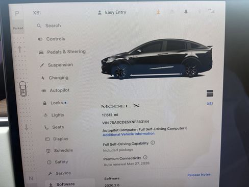 Used 2022 Tesla Model X AWD/4WD image 2