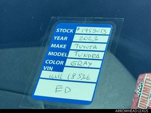 Used 2023 Toyota Tundra SR5 w/ TRD Off-Road Premium Package AWD/4WD image 31