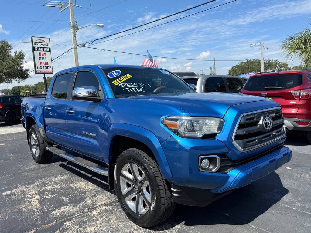 Used 2016 Toyota Tacoma Limited w/ Towing Package RWD image 1