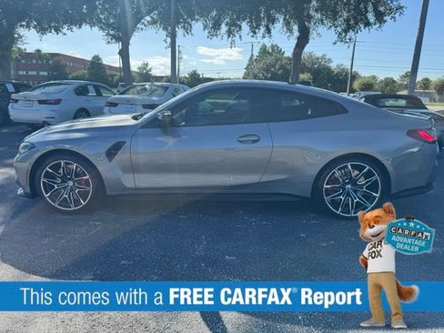 Used 2022 BMW M4 Competition w/ Executive Package RWD image 2