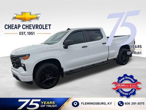 Used 2024 Chevrolet Silverado 1500 Custom AWD/4WD image 1