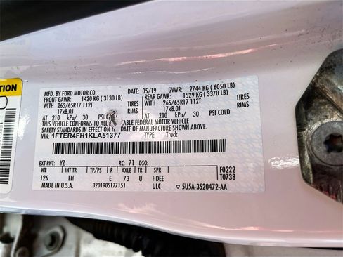 Used 2019 Ford Ranger XLT w/ FX4 Off-Road Package image 28