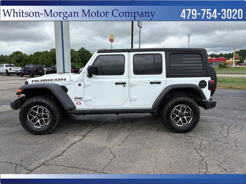 Used 2024 Jeep Wrangler Unlimited Rubicon w/ Technology Group AWD/4WD image 8