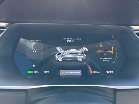 Used 2015 Tesla Model S 70D AWD/4WD image 16