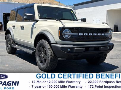 Certified 2025 Ford Bronco Outer Banks