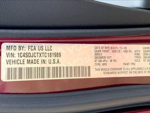 New 2026 Dodge Durango GT w/ Blacktop Package image 19