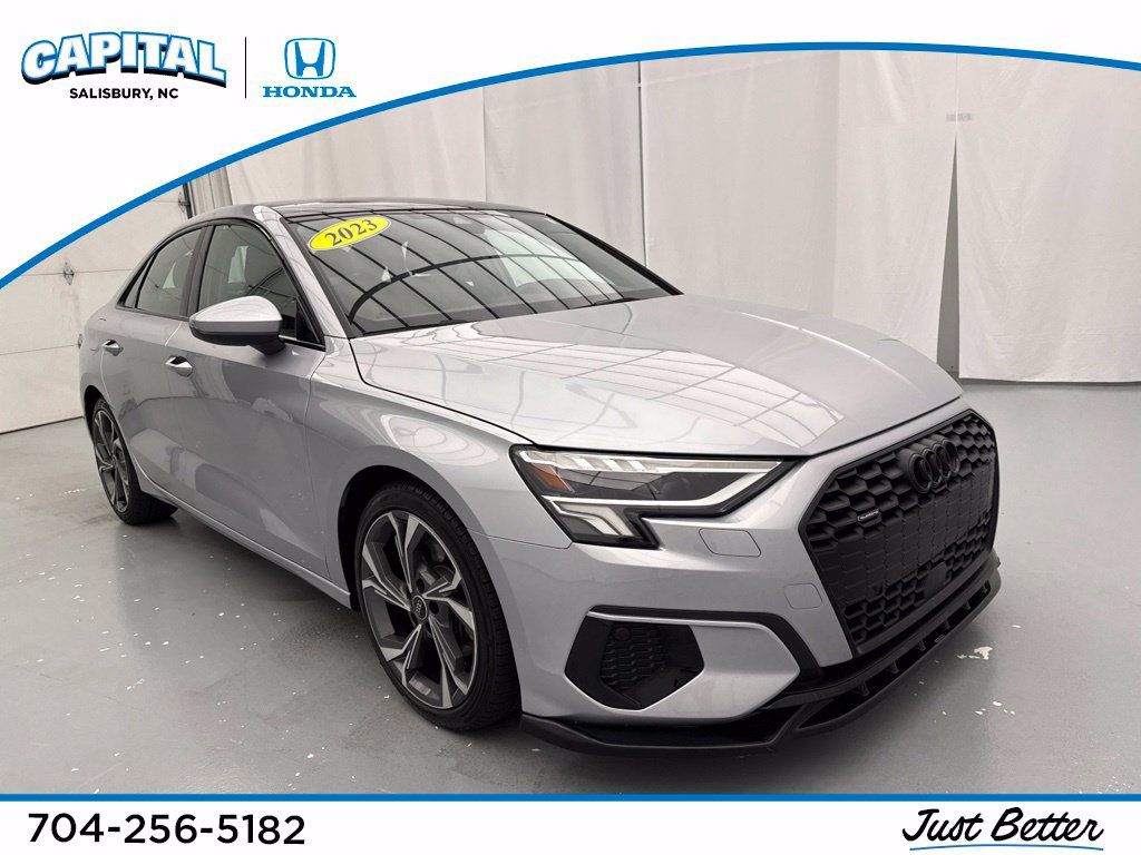 Used 2023 Audi A3 2.0T Premium w/ Black Optic Sport Package AWD/4WD image 1