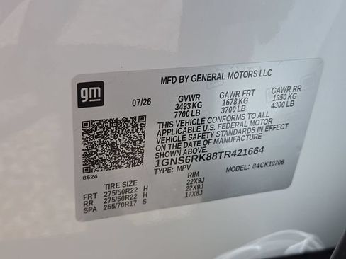 New 2026 Chevrolet Tahoe RST w/ Comfort Package AWD/4WD image 36