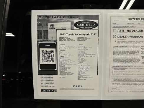 Used 2023 Toyota RAV4 XLE w/ Convenience Package AWD/4WD image 13