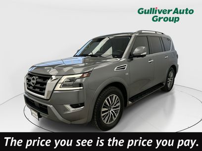 Used 2021 Nissan Armada SL w/ Captain's Chairs Package