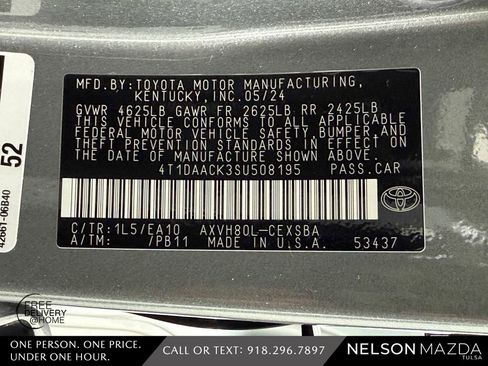 Used 2025 Toyota Camry SE w/ Convenience Package FWD image 53